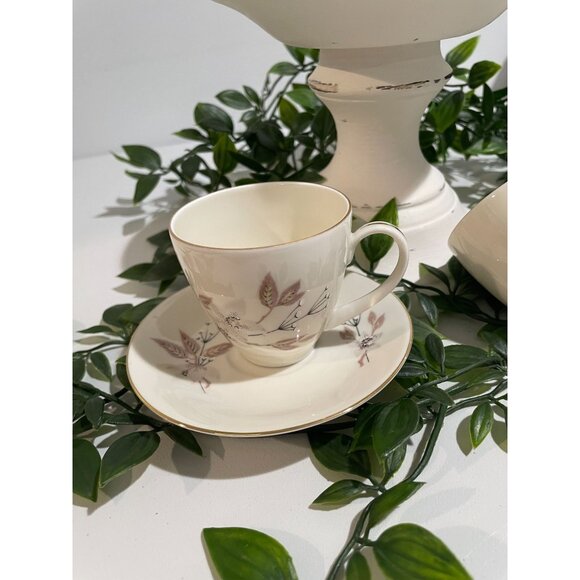 Herend Zinzia Germany Porcelain Tea Two Full Set (cup+plate)One Incomplete Set - Picture 2 of 13